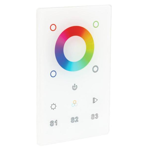 12-24 volt RGBW White Dimmable DMX-512 Signal Wall Control